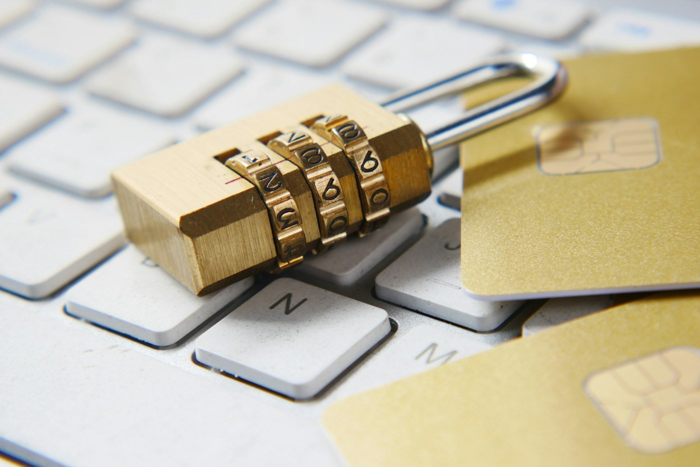 Security lock representing access control